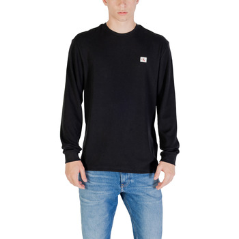 Calvin Klein Jeans T-Shirt Lange Mouw  LS WAFFLE BADGE CREW LV040EM217