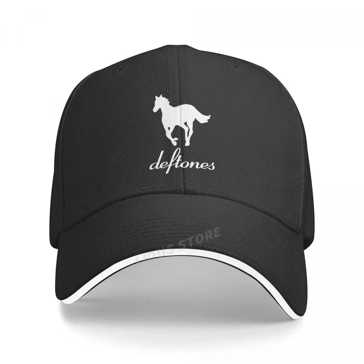 Beautiful and excellent quality Deftones Baseball Caps Zomer Casual Verstelbaar Unisex Outdoor Hip Hop Rock Hoeden Dad Caps Adjustable marineblauwe kleur