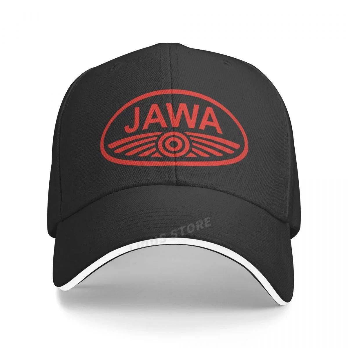 Beautiful and excellent quality Mode JAWA motorfiets baseball cap dames en heren coole Jawa hoed jongen caps Adjustable zwart
