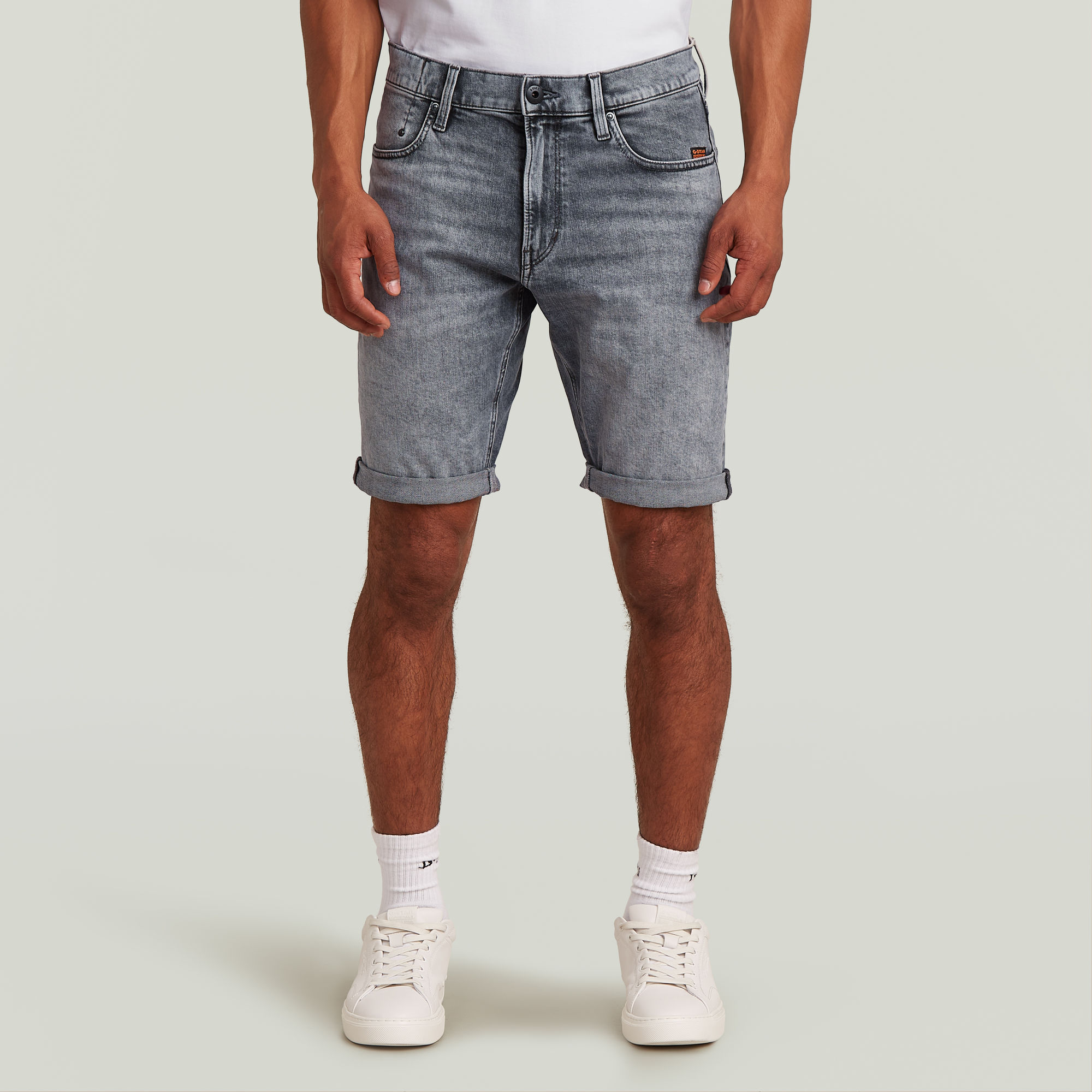 G-Star RAW Mosa Denim Short - Grijs - Heren