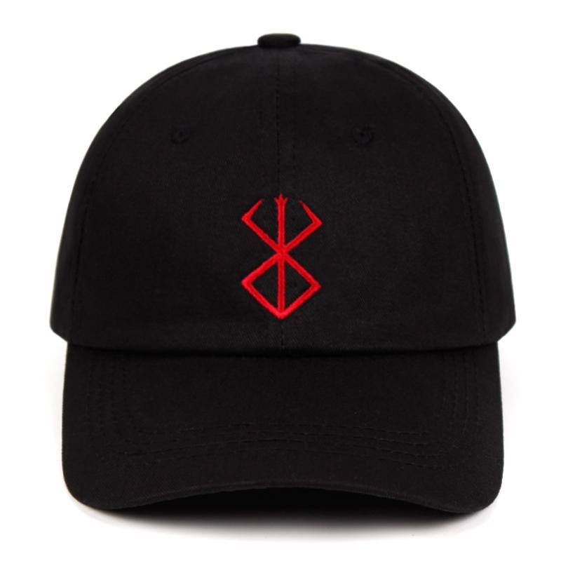 91421224MABLTUAR00 100% Katoen BERSERK Dad Hat Kentarou Miura Comic Baseball Caps Anime fan Hoeden voor Vrouwen Unisex Man Snapback Berserk