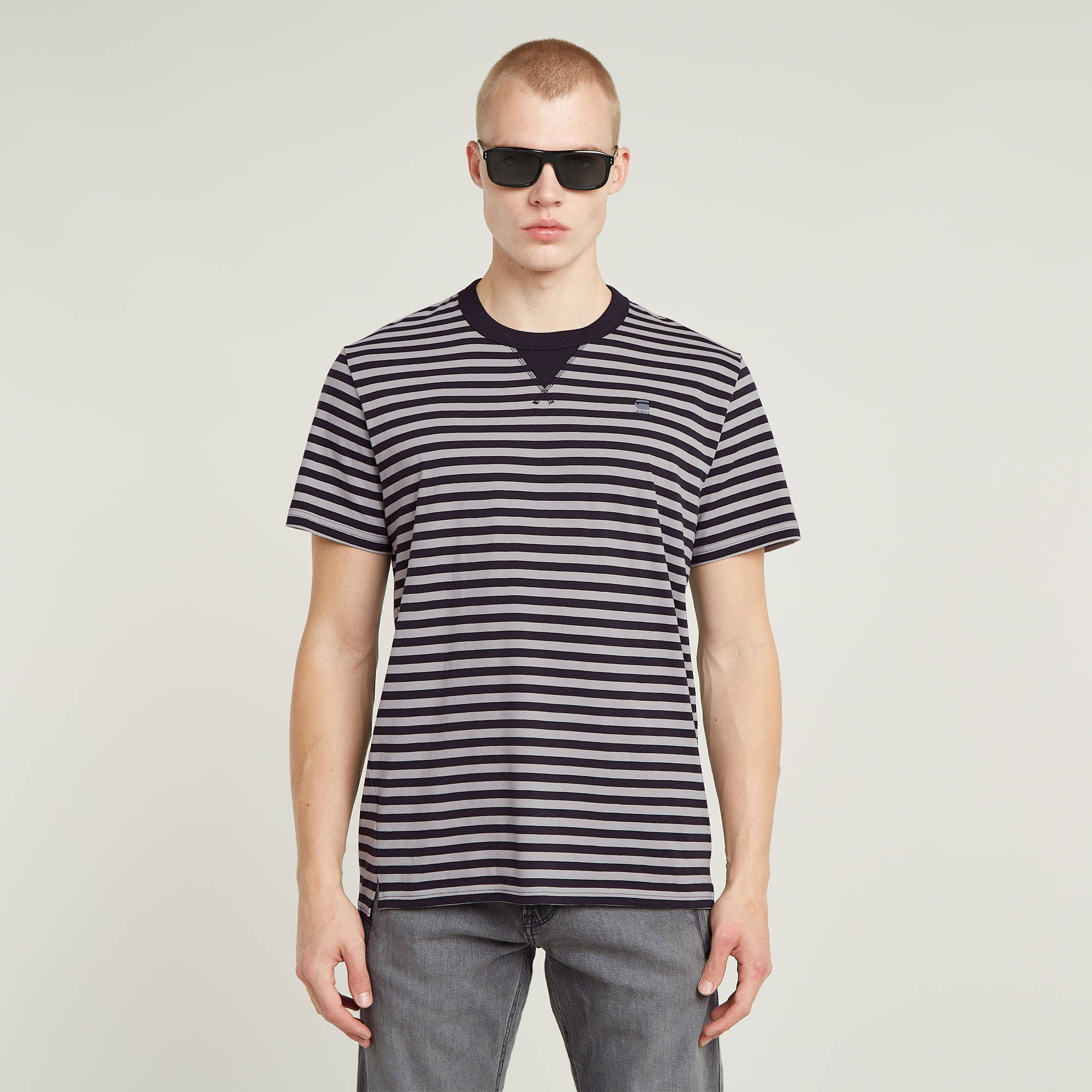 G-Star RAW Nifous Stripe T-Shirt - Meerkleurig - Heren