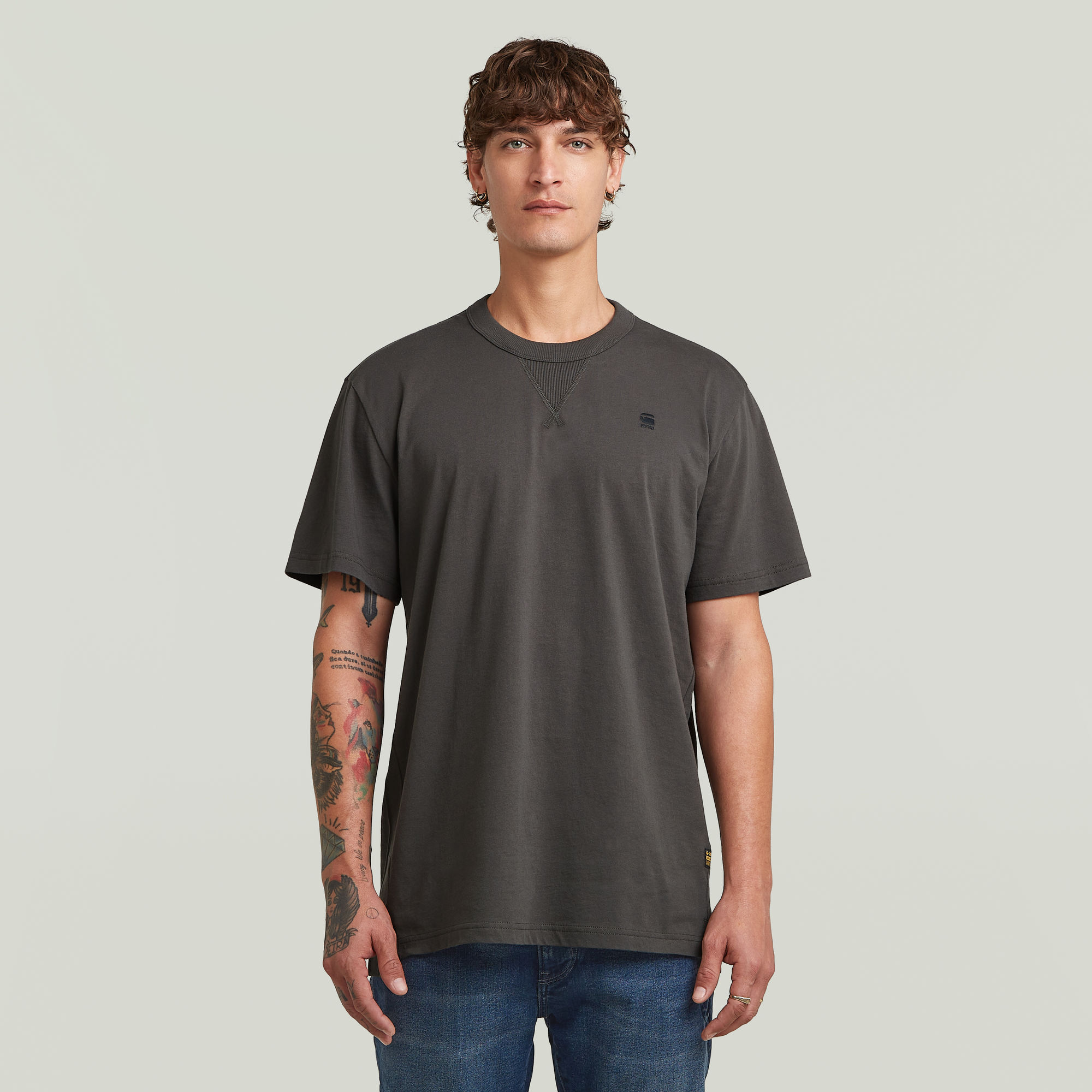 G-Star RAW Nifous T-shirt - Grijs - Heren