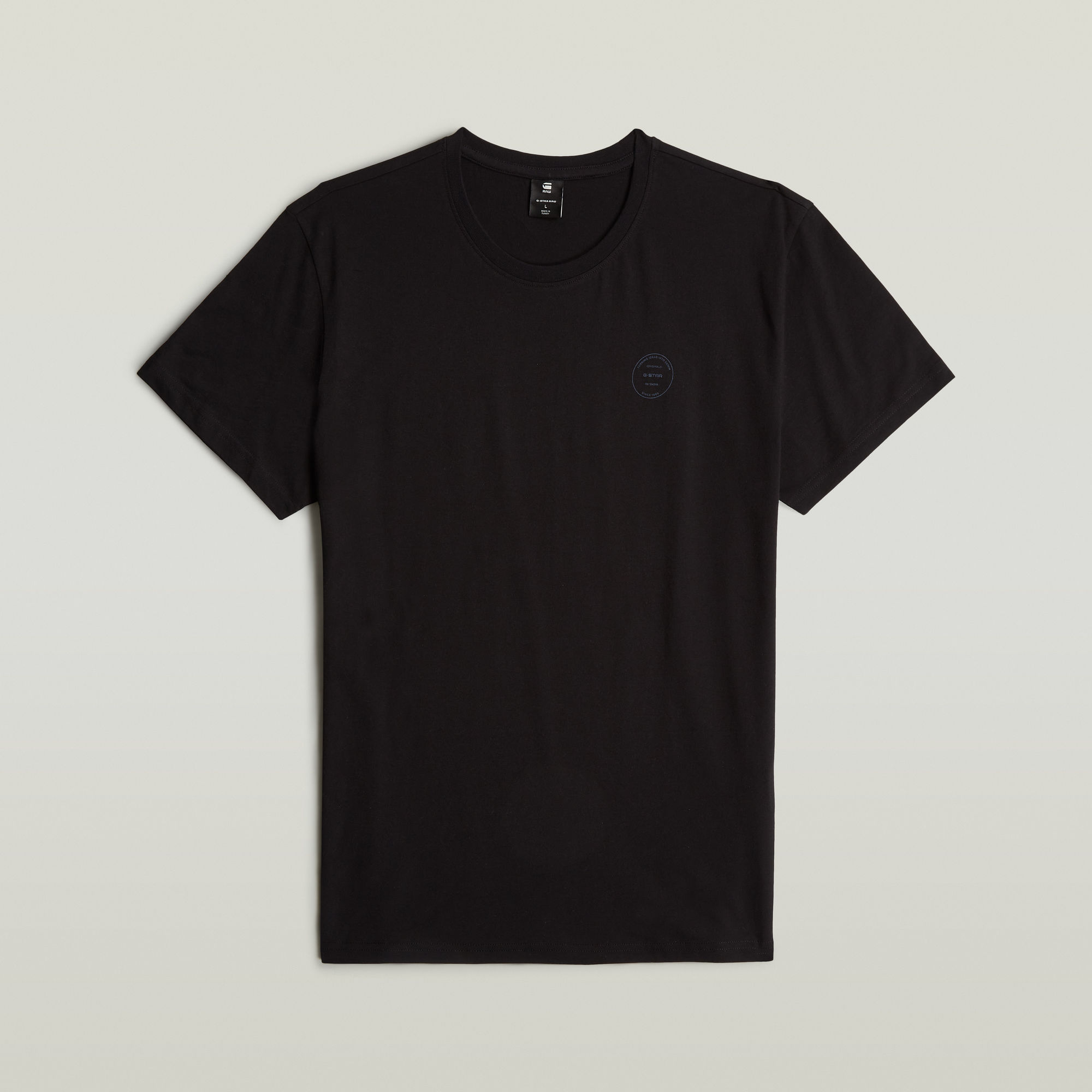 G-Star RAW Originals Logo T-Shirt - Zwart - Heren