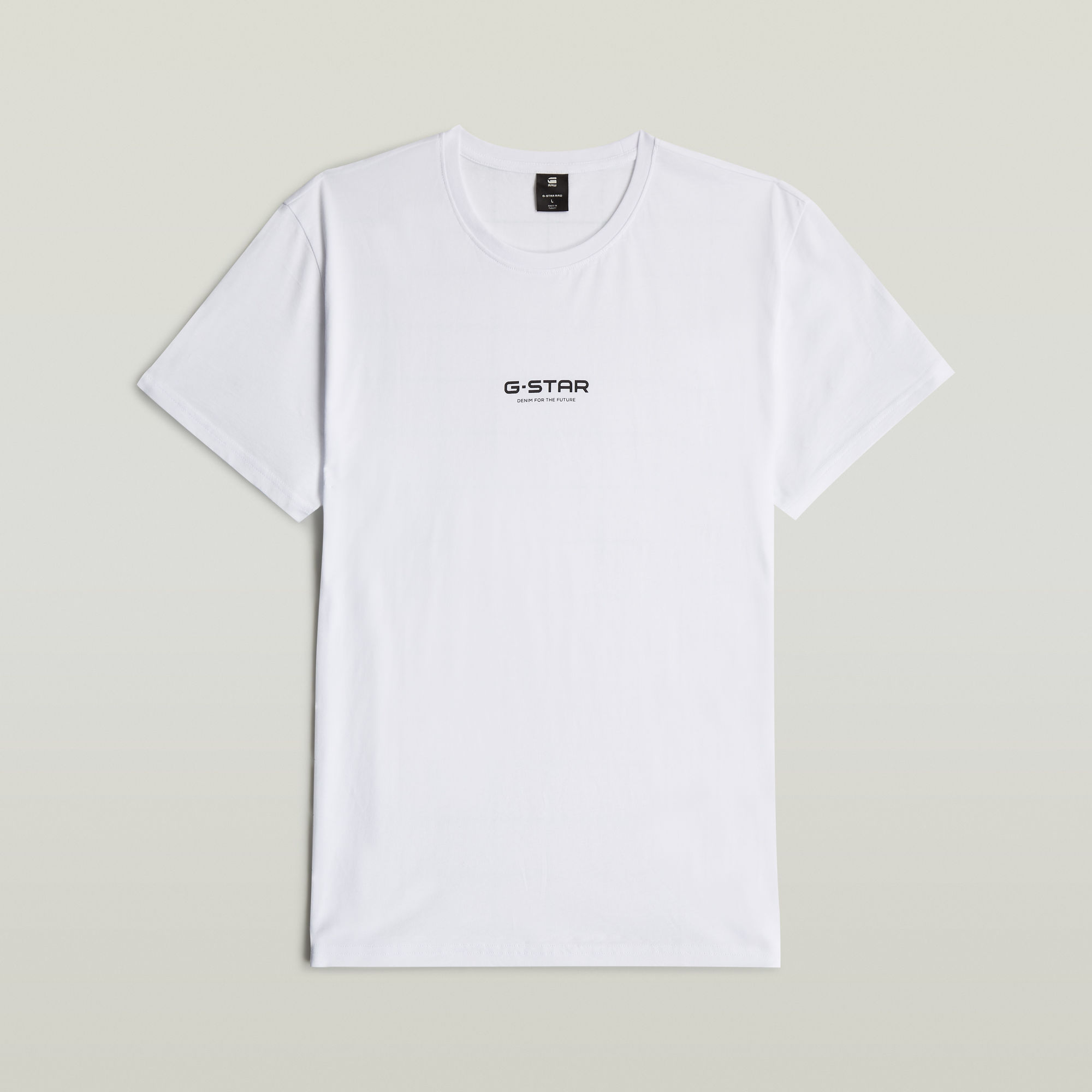 G-Star RAW Center Chest Logo T-Shirt - Wit - Heren