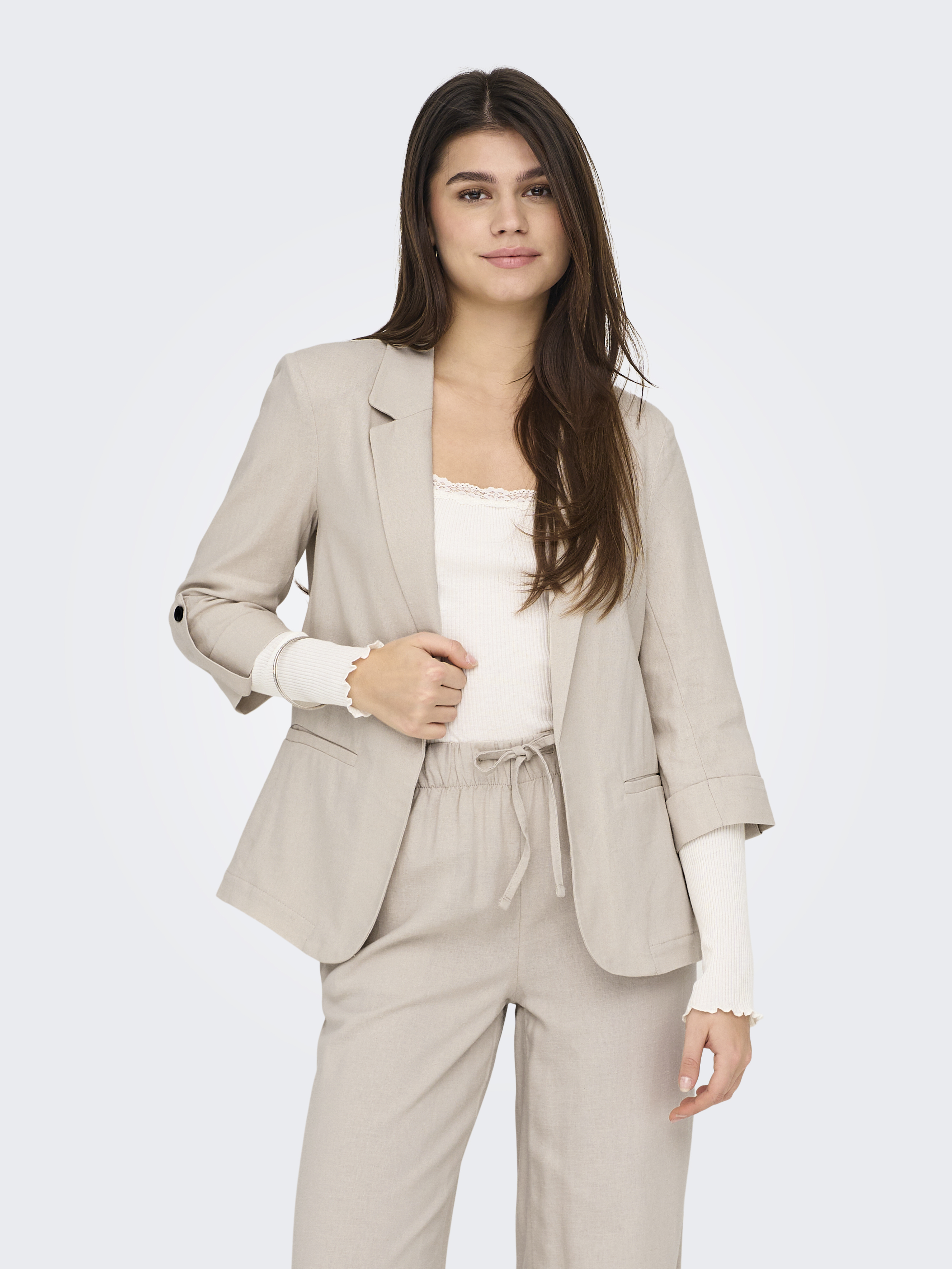 Only Onlcaro 3/4 unlined blazer cc tlr