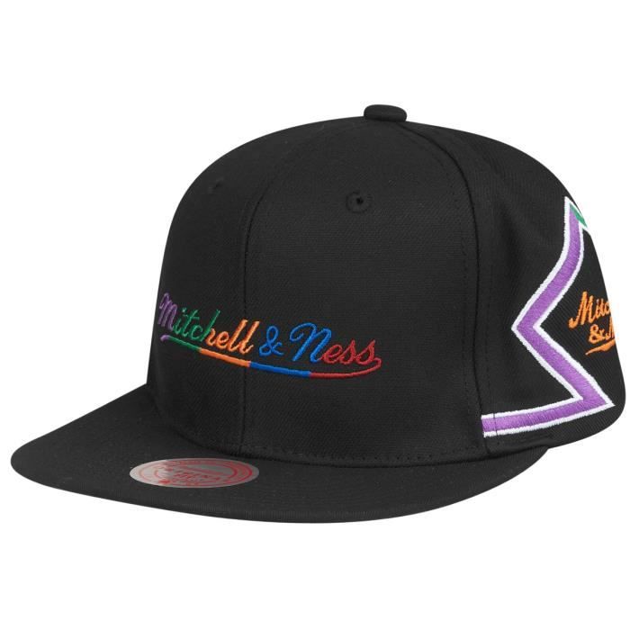 59caps Casquette Mitchell & Ness Snapback - DIAMOND SCRIPT noir / multi