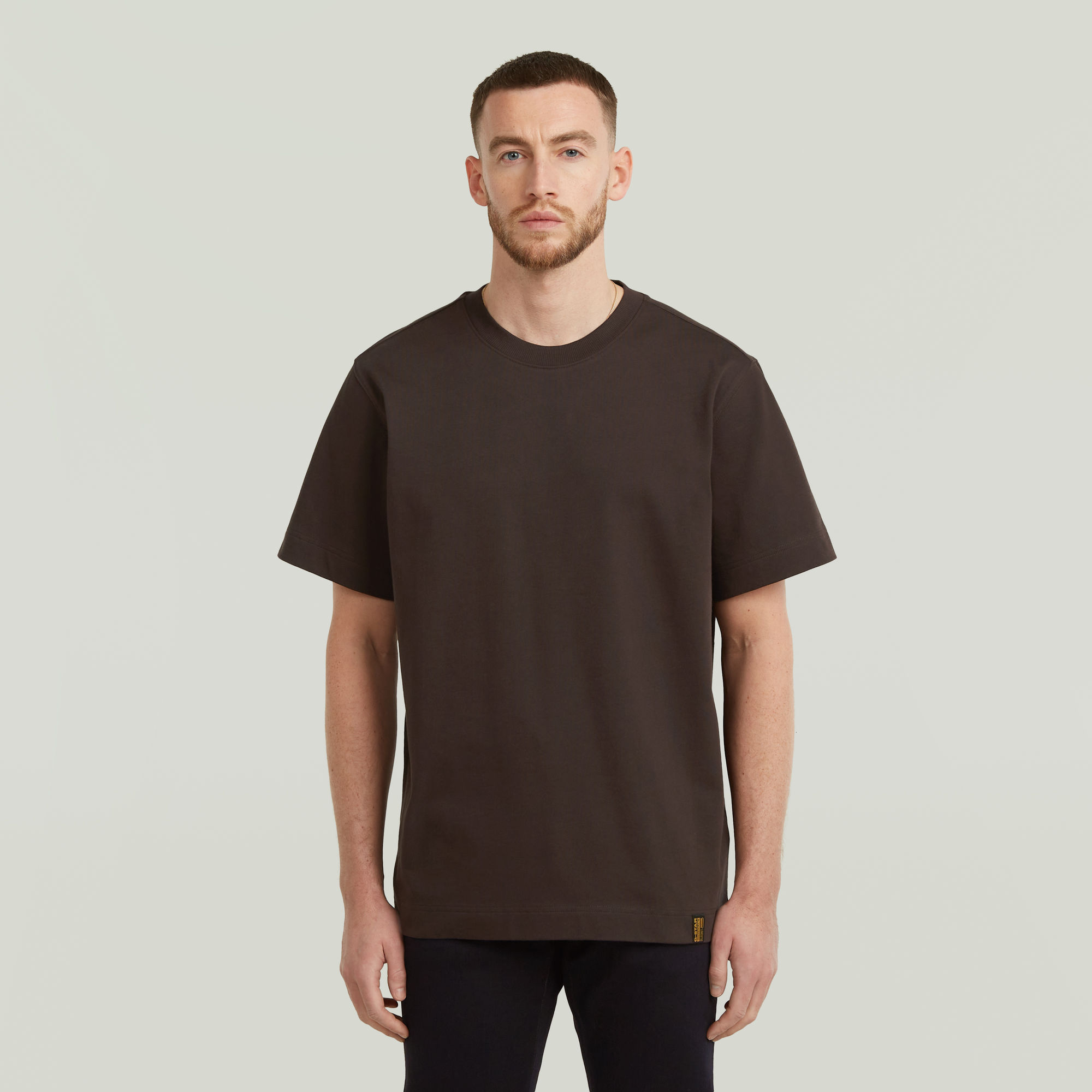 G-Star RAW Essential T-shirt - Bruin - Heren