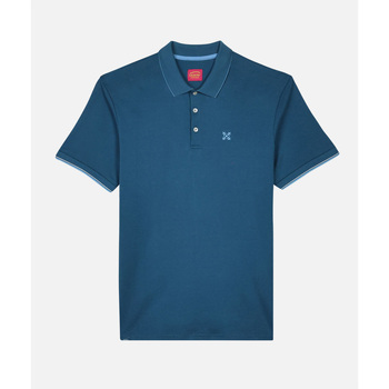 Oxbow Polo Shirt Korte Mouw  Mechanisch grafisch poloshirt met korte mouwen NAHUA