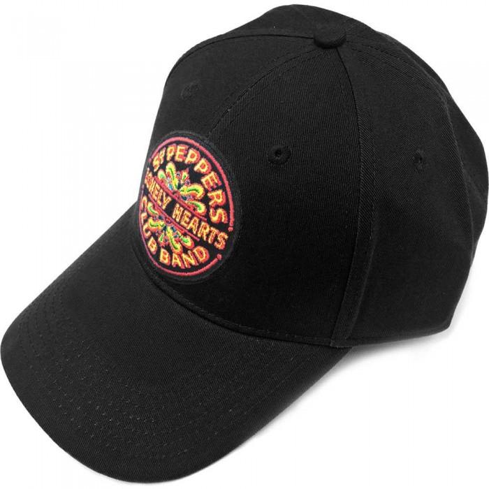 The Beatles De Beatles unisex volwassen Sgt Pepper baseballpet One Size zwart
