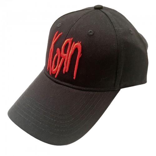 Pertemba FR - Apparel Korn Unisex volwassen logo baseballpet One Size zwart
