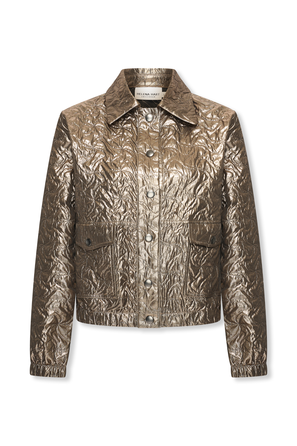 Helena Hart 7642 bomber metalic brons