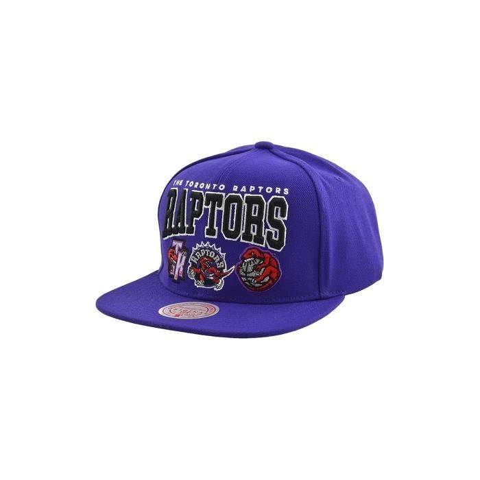 ARBORESCENCE Casquette Mitchell & Ness Toronto Raptors - Violet - MITCHELL