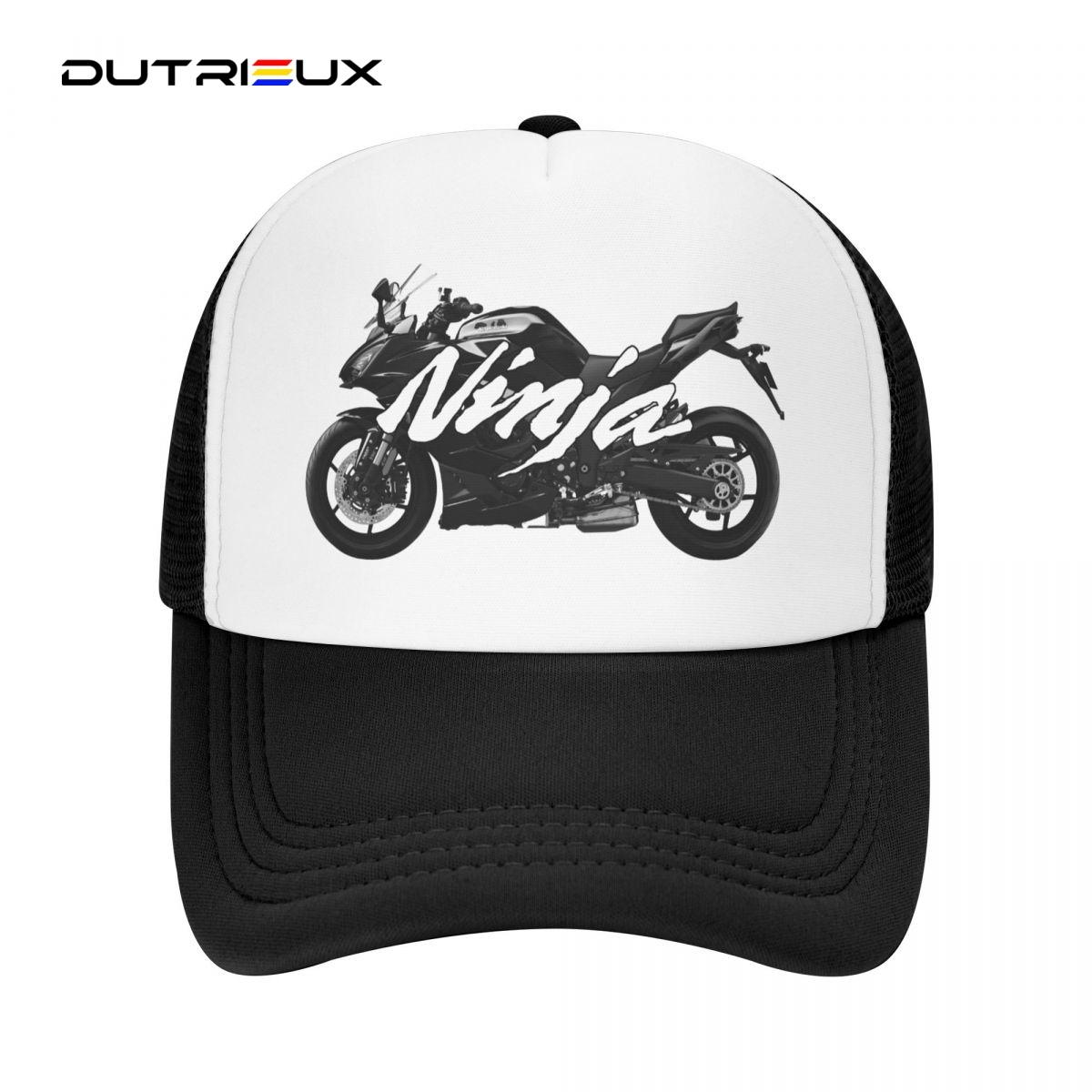 91530102MAC1XWP06K Ninja Motorfiets Logo Unisex Cap Casual Effen Baseball Cap Verstelbare Snapback Trucker Hoeden Voor Vrouwen Unisex Adjustable