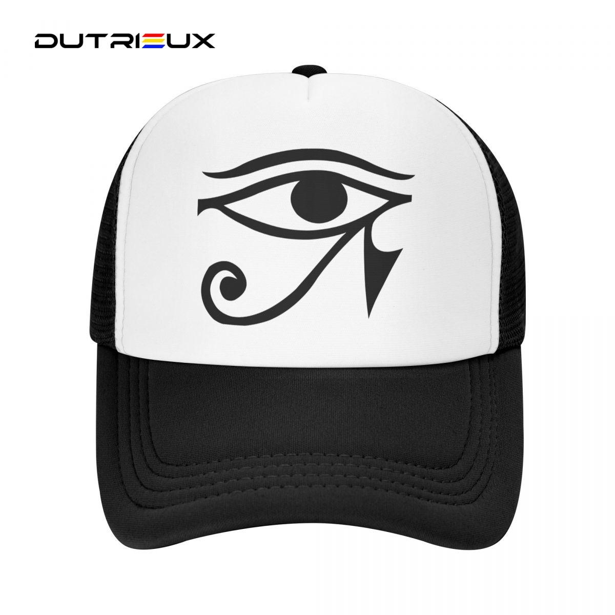 91530102MAC1XWP06K Het Oog van Horus Ra Egyptische Illuminati Outdoor Sport Cap Baseball Cap Unisex Vrouwen Verstelbare Hoed Cap Mode Zomerhoed Adjustable