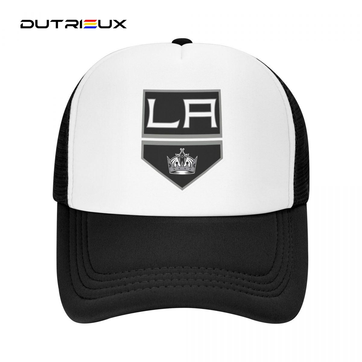 91530102MAC1XWP06K Los Angeles Hockey Fans King Outdoor Sport Cap Baseball Cap Unisex Vrouwen Verstelbare Hoed Cap Mode Zomerhoed Adjustable