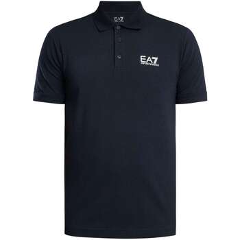 Emporio Armani EA7 Polo Shirt Korte Mouw  Poloshirt met logo op de borst