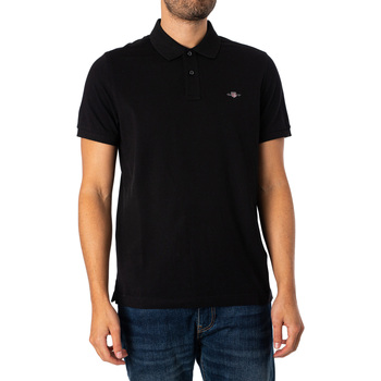 Gant Polo Shirt Korte Mouw  Normaal Shield piqué poloshirt