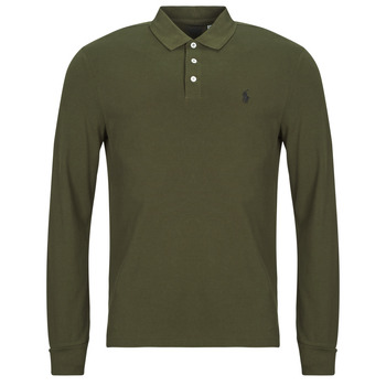 Polo Ralph Lauren Polo Shirt Lange Mouw  POLO COUPE AJUSTEE SLIM FIT EN COTON STRECH MESH