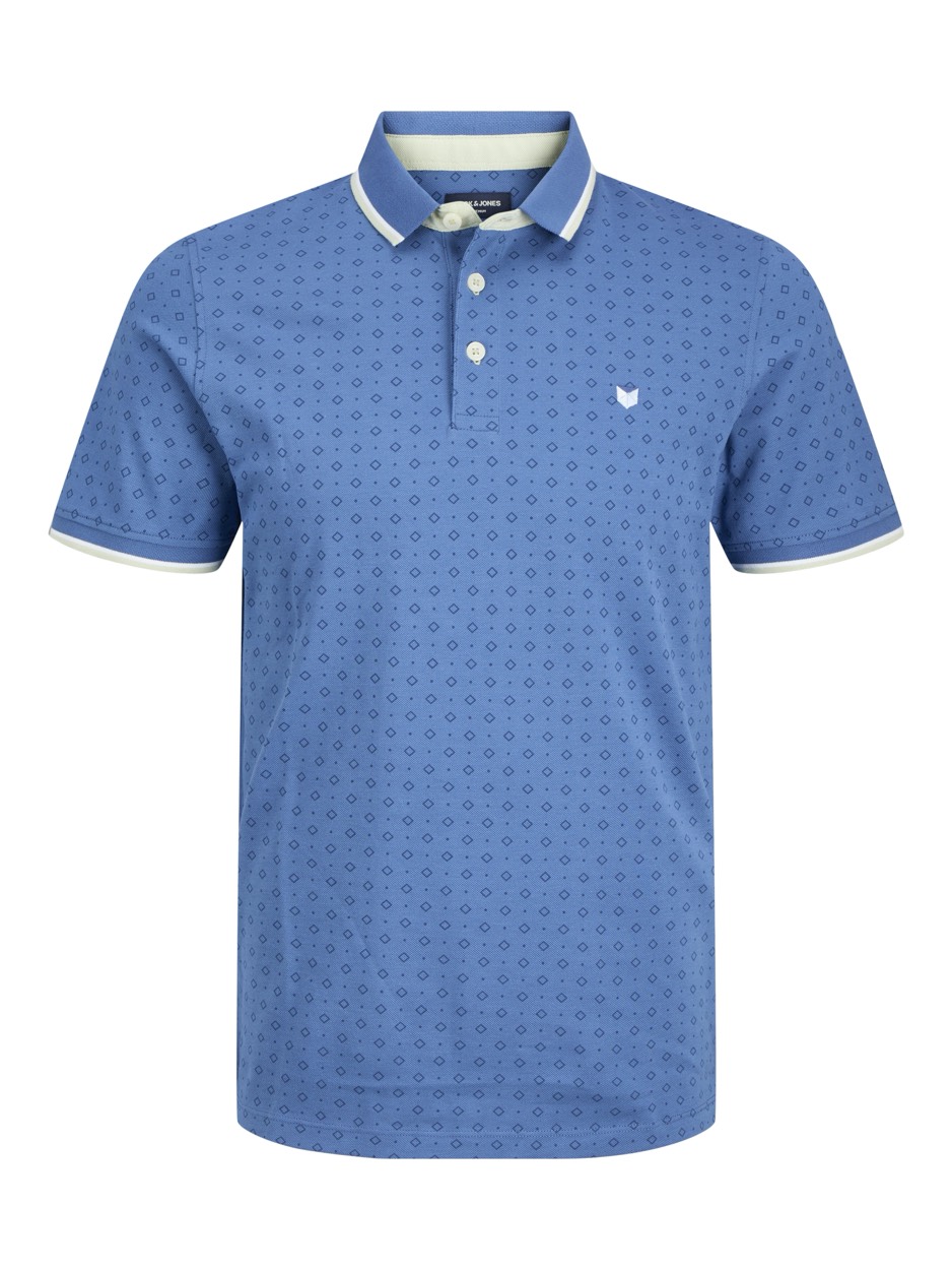 Jack & Jones Jprpaulos play aop blu. ss polo kobalt