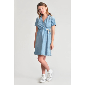 Le Temps des Cerises Jurk  Jurk portefeuille van jeans YAHYA