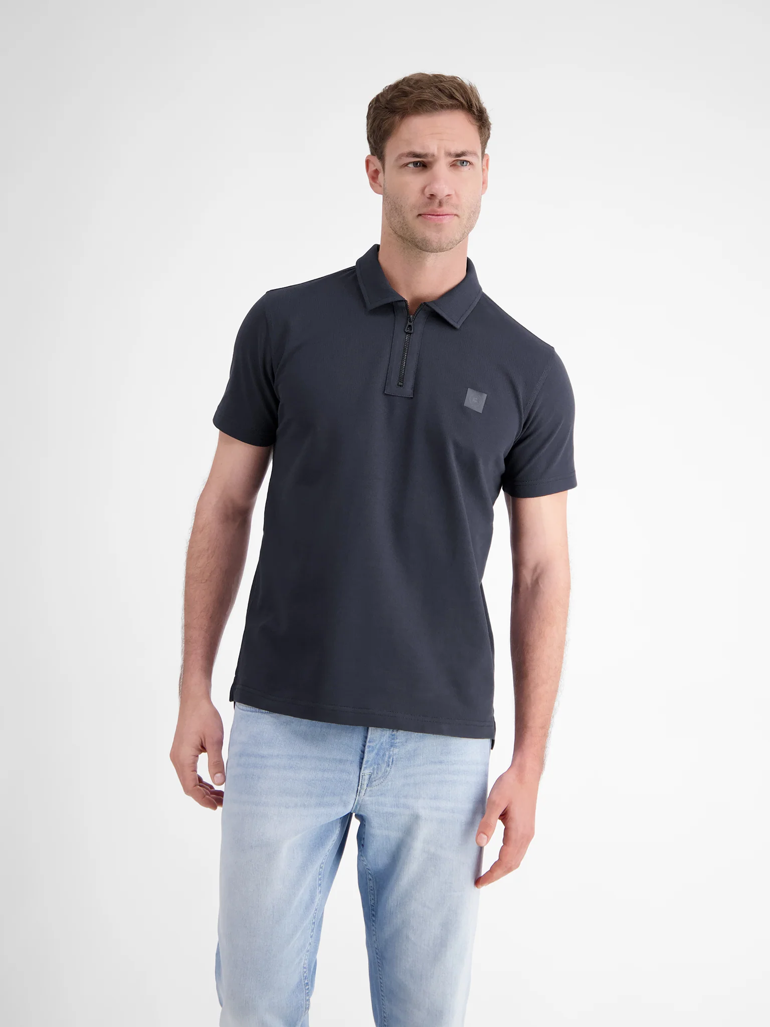 Lerros Heren polo 2553247 485 classic navy