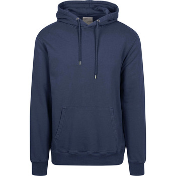 Colorful Standard Sweater  Organic Hoodie Donkerblauw