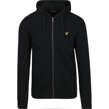 Lyle And Scott Sweater  Lyle Scott Cardigan Zip Hood Dark Navy