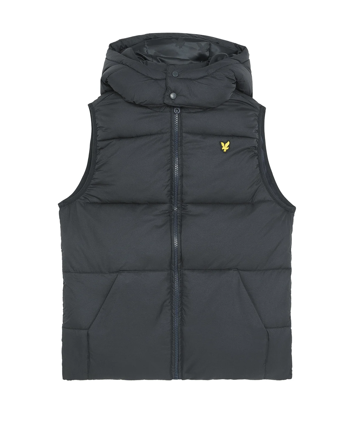 Lyle and Scott Winter gilet jongens donker navy gewatteerd