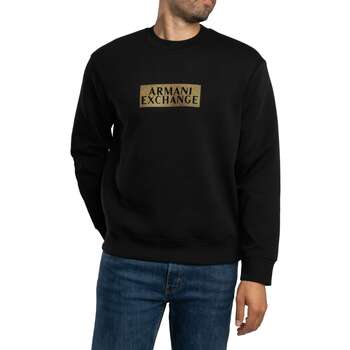 EAX Sweater  Diagonale grafische sweatshirt