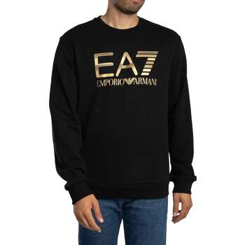 Emporio Armani EA7 Sweater  Sweatshirt met groot logo