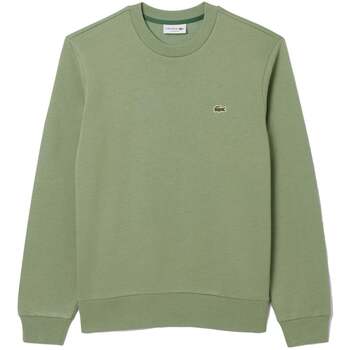 Lacoste Sweater  Fleece Crew Sweatshirt Thyme