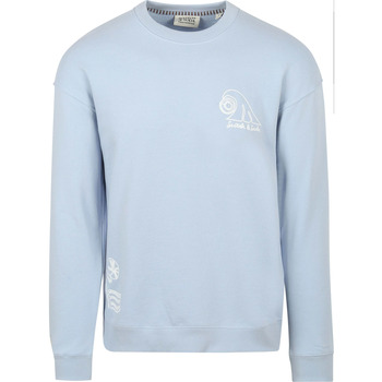 Scotch & Soda Sweater Scotch & Soda Sweater Embroidered Lichtblauw