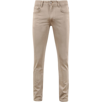 Suitable Broek  Kant Jeans Beige