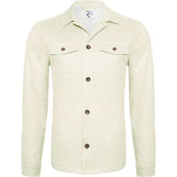 R2 Amsterdam Sweater  R2 Overshirt Lichtgroen