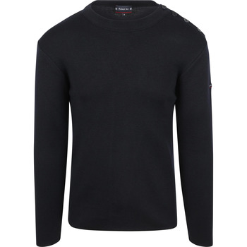 Armor Lux Sweater  Marin Goulenez Trui Merinowol Navy