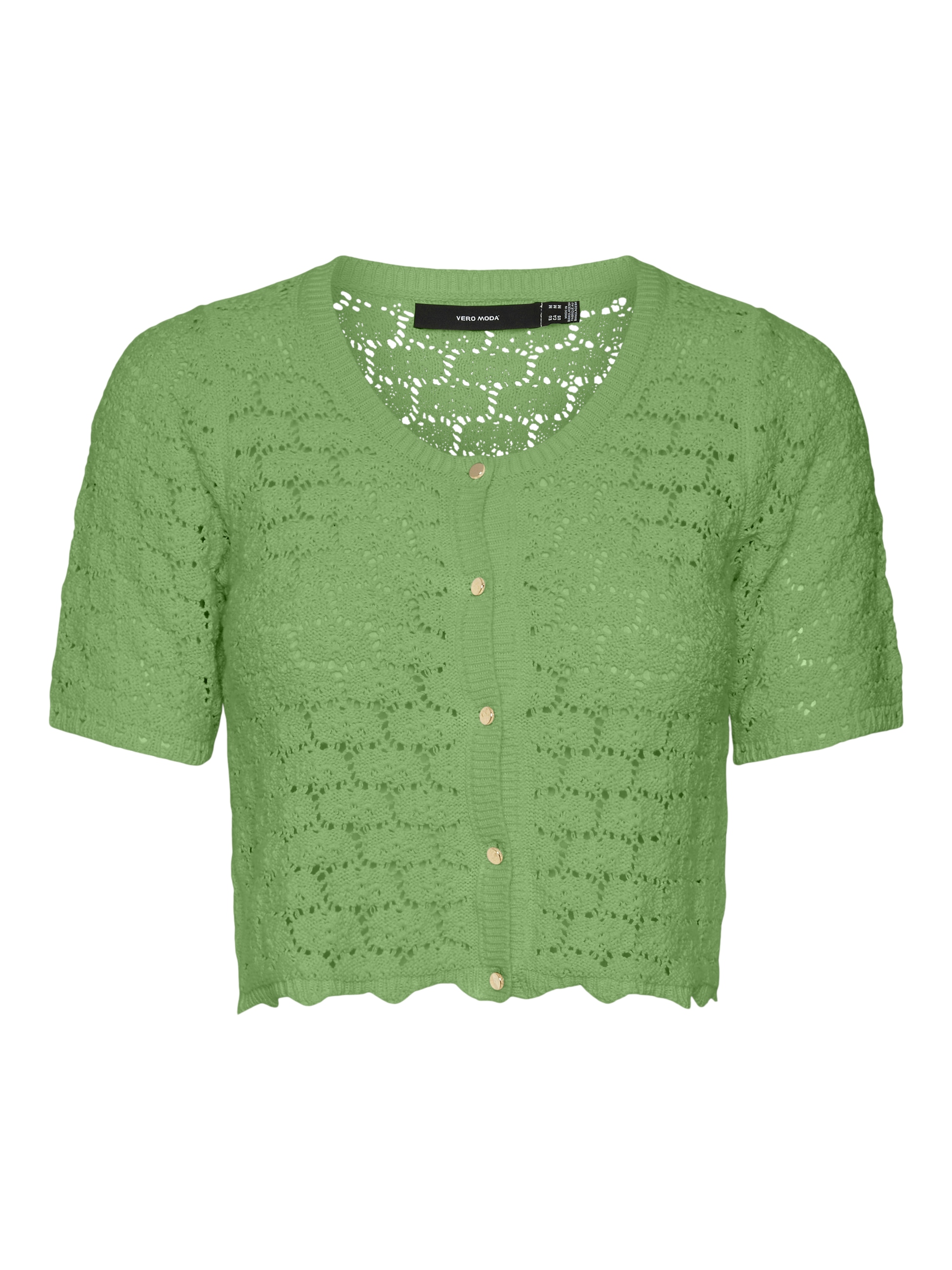 Vero Moda Vmkora 2/4 o-neck button cardigan e