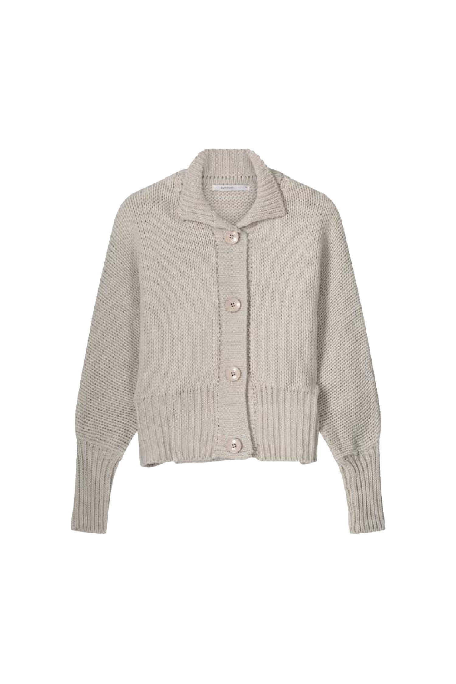 Summum 7s5883-8023 cardigan sturdy wool blend kni