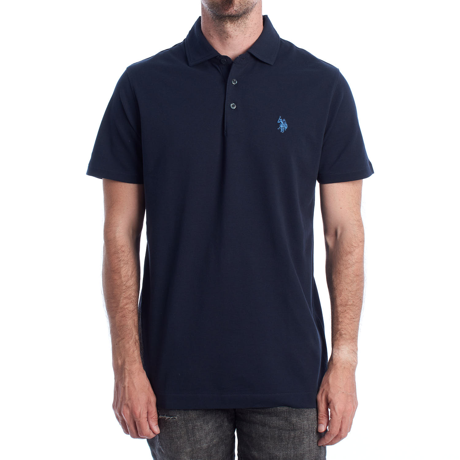U.S. Polo Assn. Polo Manga Corta US41197065 para Hombre S wit