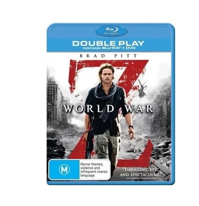 DESTOCK BLU RAY FILM World War Z DOUBLE PLAY BLU-RAY + DVD de BRAD PITT