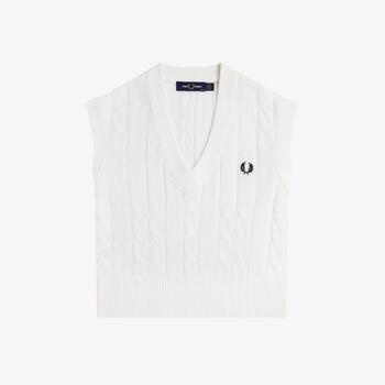 Fred Perry Vest  CABLE KNIT TANK