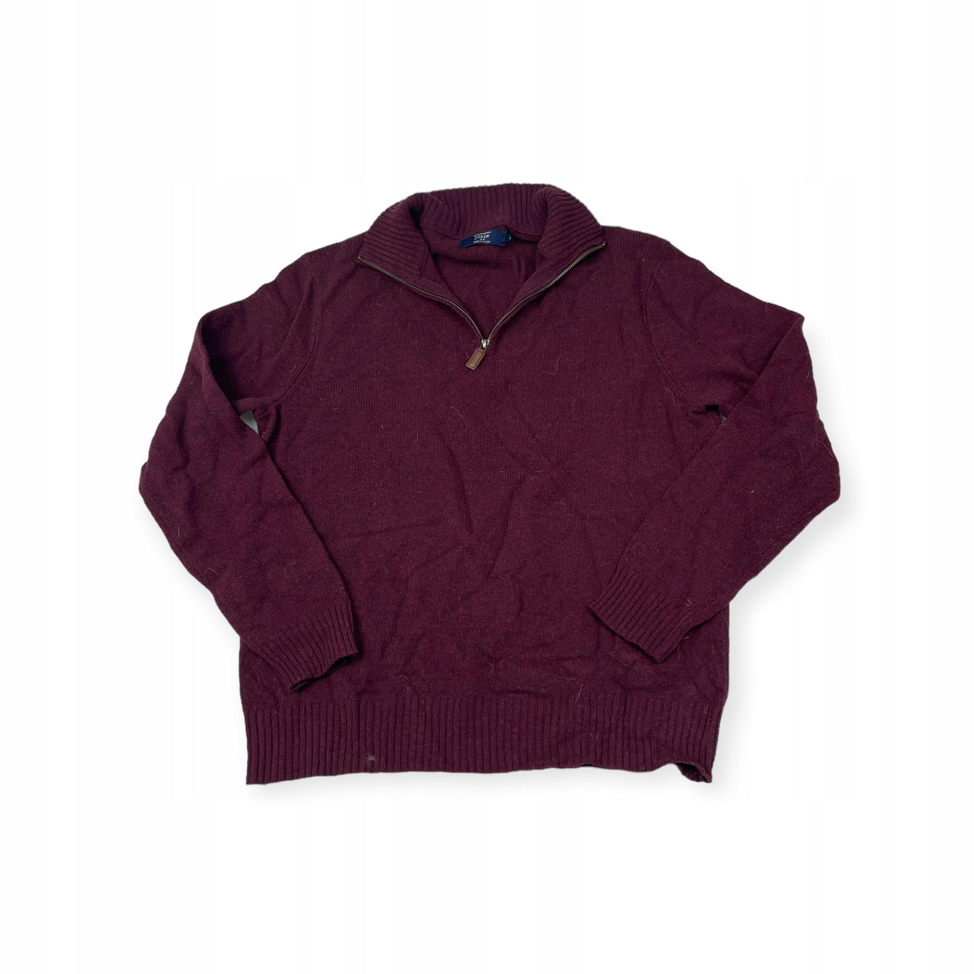 Dossier Sweter męski dekolt V zamek J. Crew M - Used