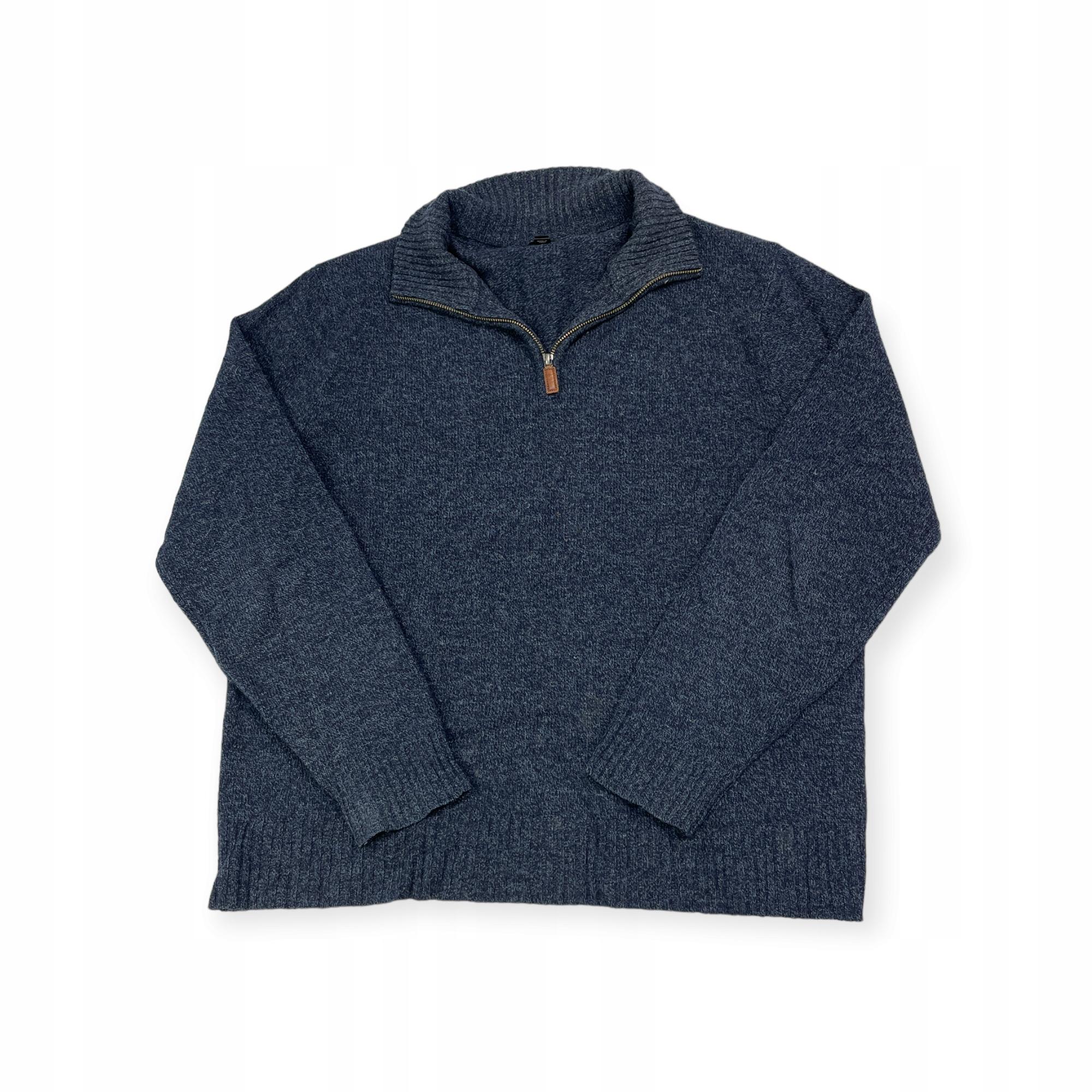 Dossier Sweter męski na dług rękaw dekolt V J. CREW L - Used