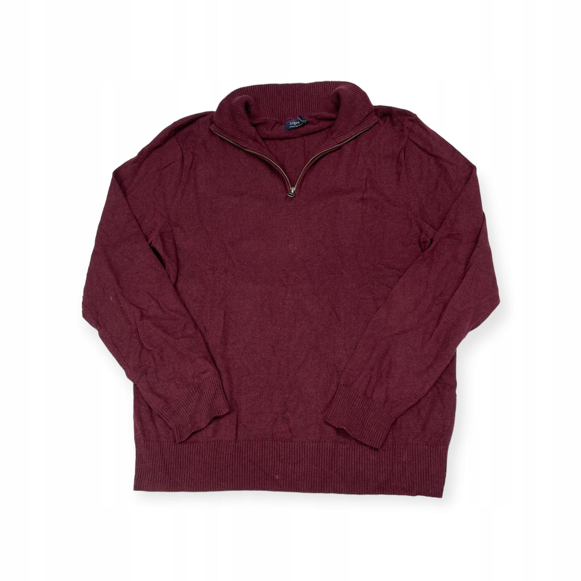 Dossier Sweter męski na dług rękaw dekolt V J. CREW L - Used
