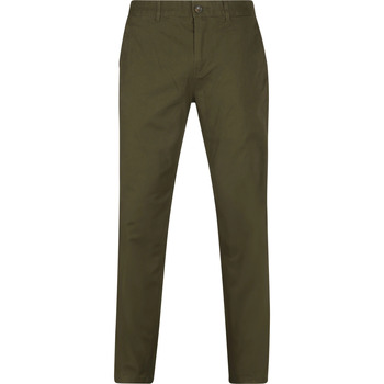 Scotch & Soda Broek Scotch & Soda Chino Stuart Olijfgroen