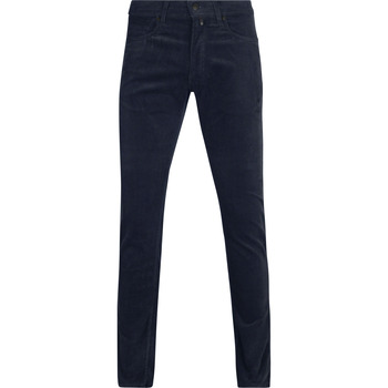 Pierre Cardin Broek  Broek Lyon Future Flex Corduroy Navy