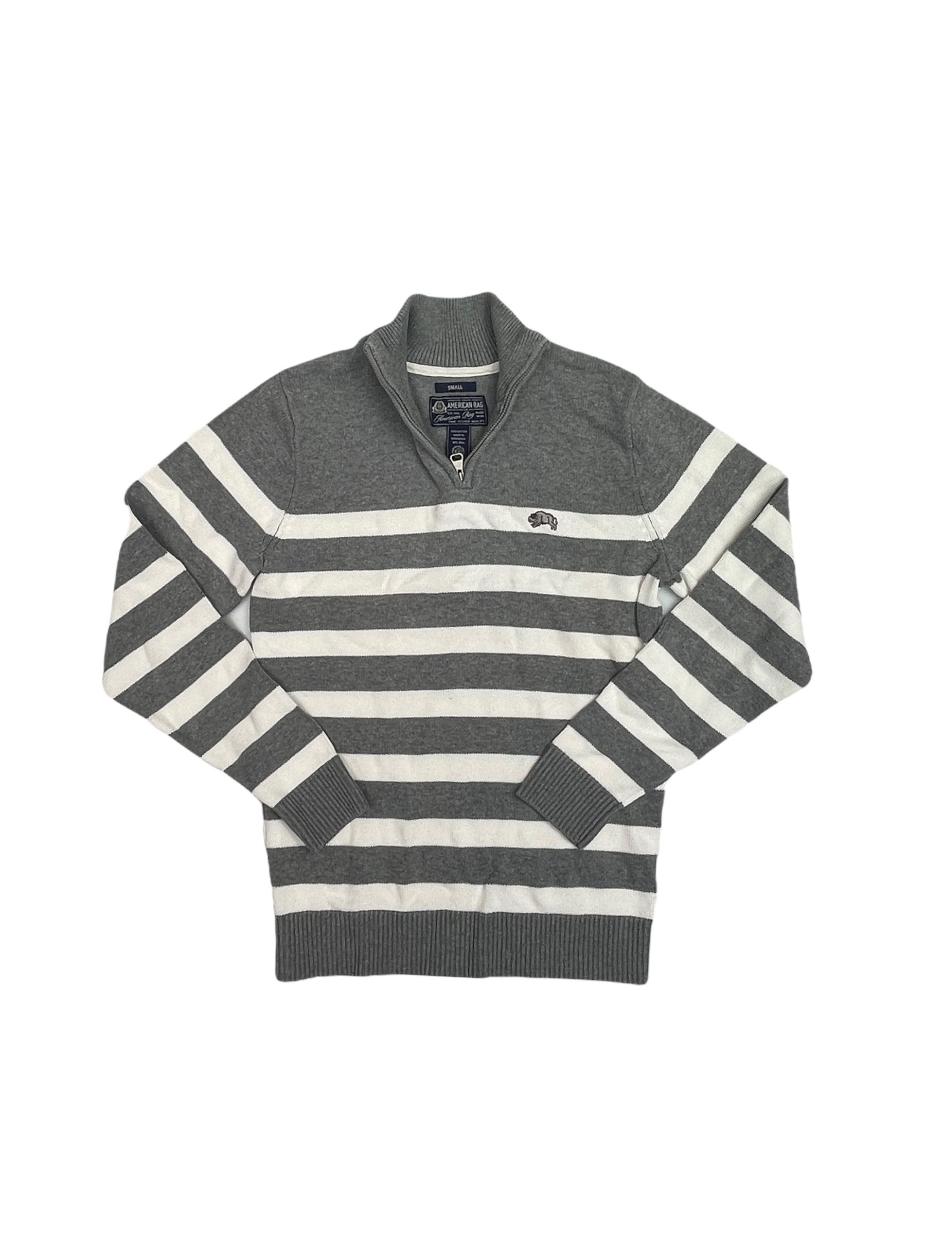 Dossier Sweter bluzka męski w paski rękaw AMERICAN RAG S - Used