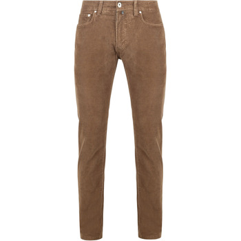 Pierre Cardin Broek  Broek Lyon Future Flex Corduroy Bruin