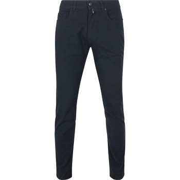 Pierre Cardin Broek  Five Pocket Broek Tapered Navy