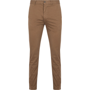Boss Broek  Chino Slim Bruin